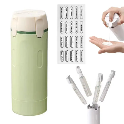 TravelFit™ - Leakproof 4-in-1 Toiletry Dispenser