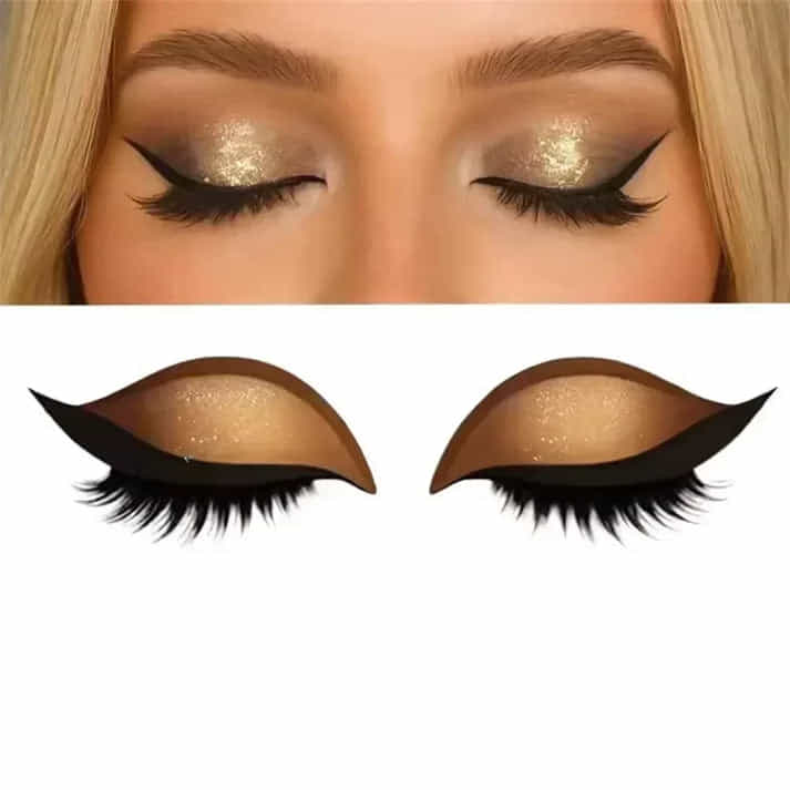 Reusable Eyeliner Stickers - Instant Glam Look in Seconds
