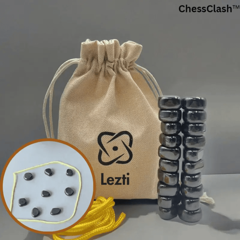 Magnetic Travel Chess Set - Perfect for family road trips