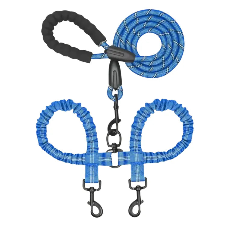 TwistFree™ - Tangle-Free Double Dog Leash