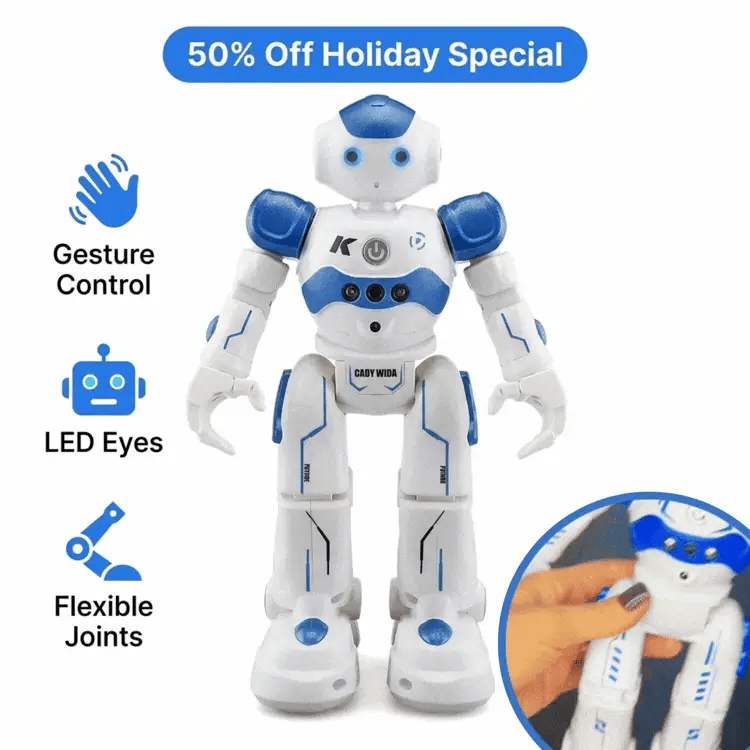 DanceBot™ - Interactive Gesture-Controlled Robot