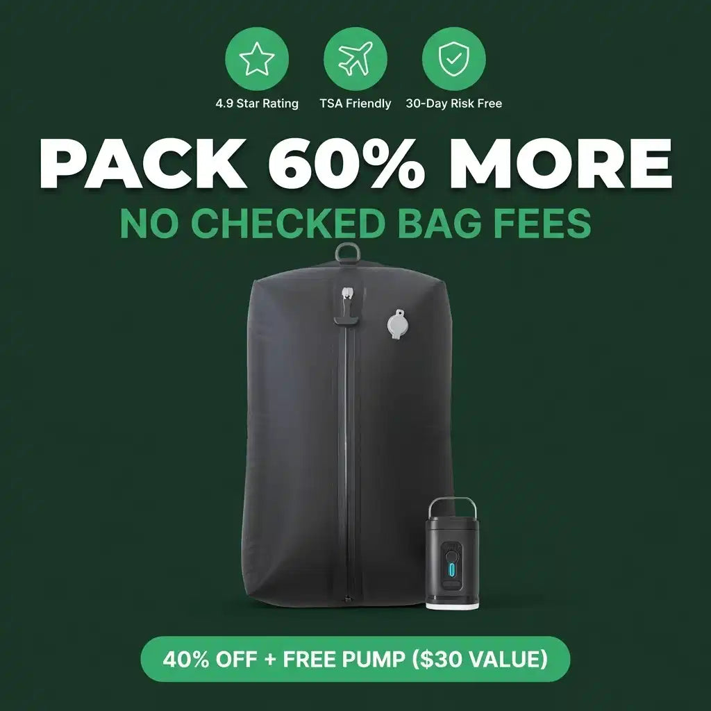 VakuShield™ Pro Vacuum Bag with PocketPump