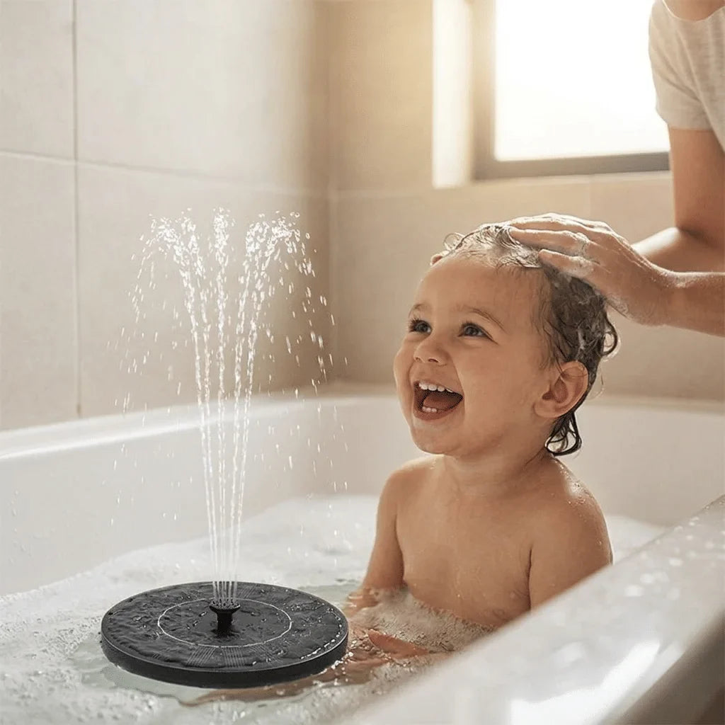 Solar Water Spray Toy - Floating Bath Fun for Toddlers
