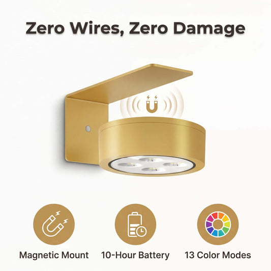 SmartGlow™ - Wireless Mood Lighting for Instant Wall Decor