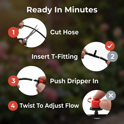 AquaFlow™ - Precision Adjustable Irrigation Drippers