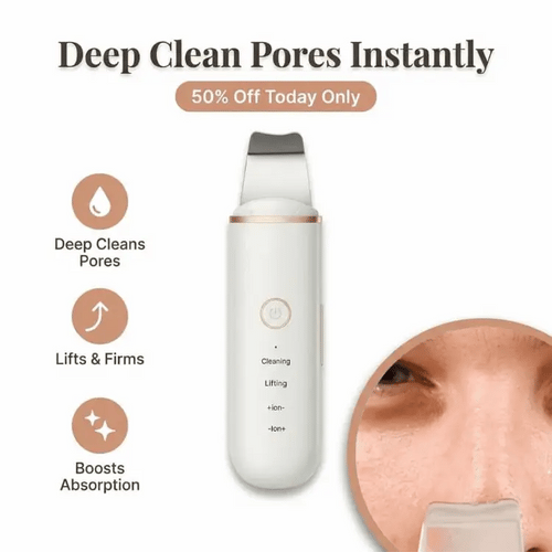 SonicClean™ - Ultrasonic Skin Cleanser