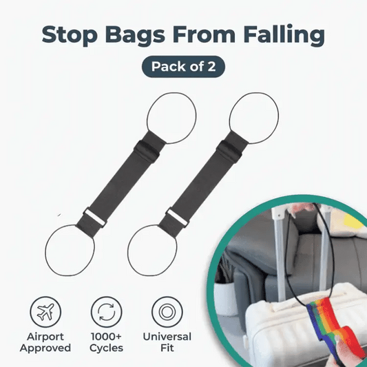 Adjustable Luggage Connector - Hands-Free Luggage Strap