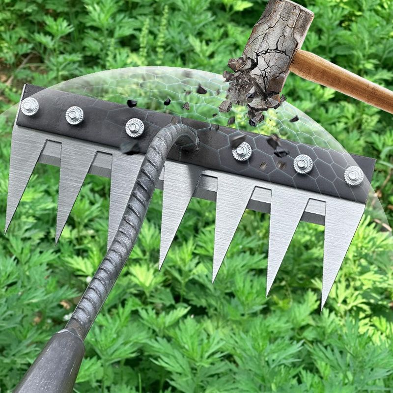 Heavy Duty Weeding Rake - Garden Weed Rake