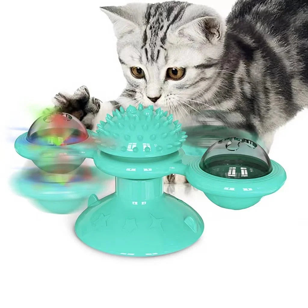 FunTurn™ - Interactive windmill toy for active and happy cats