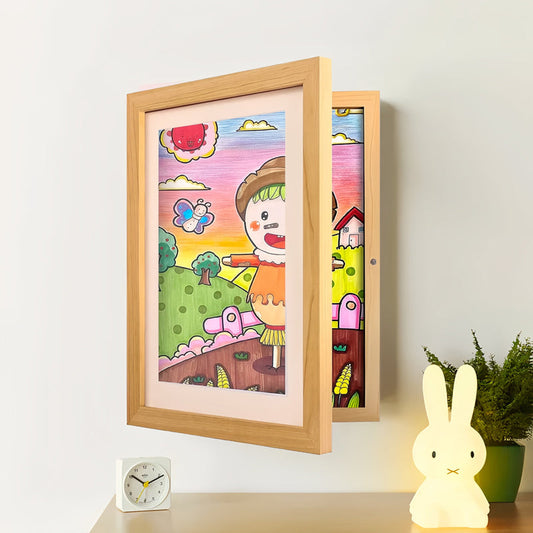 Kids Art Display Frame - Turn drawings into elegant wall art