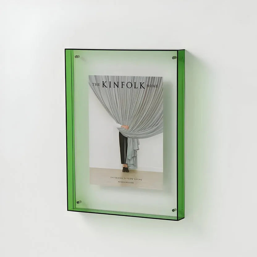 Clear Acrylic Picture Frame - Minimalist Wall Frame