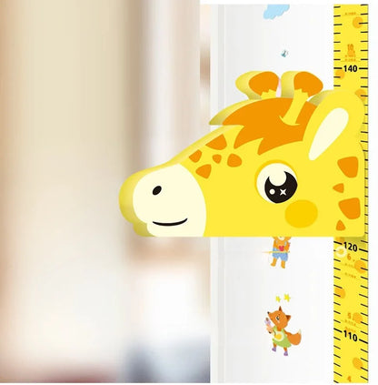 TallTrack™ - Magnetic Wall Height Chart with Six Playful Character Designs