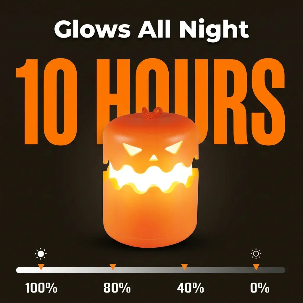 FlexLantern™ - Collapsible Jack-O-Lantern