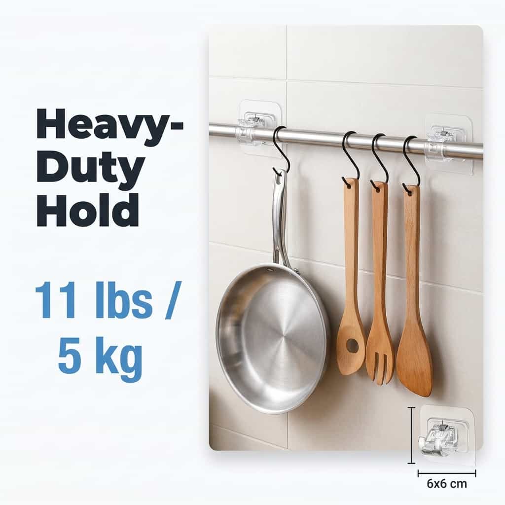 SmartGrip™ - Damage-Free Wall Hooks