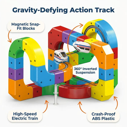 Electric Toy Train Set - Motor Skills Learning Toy