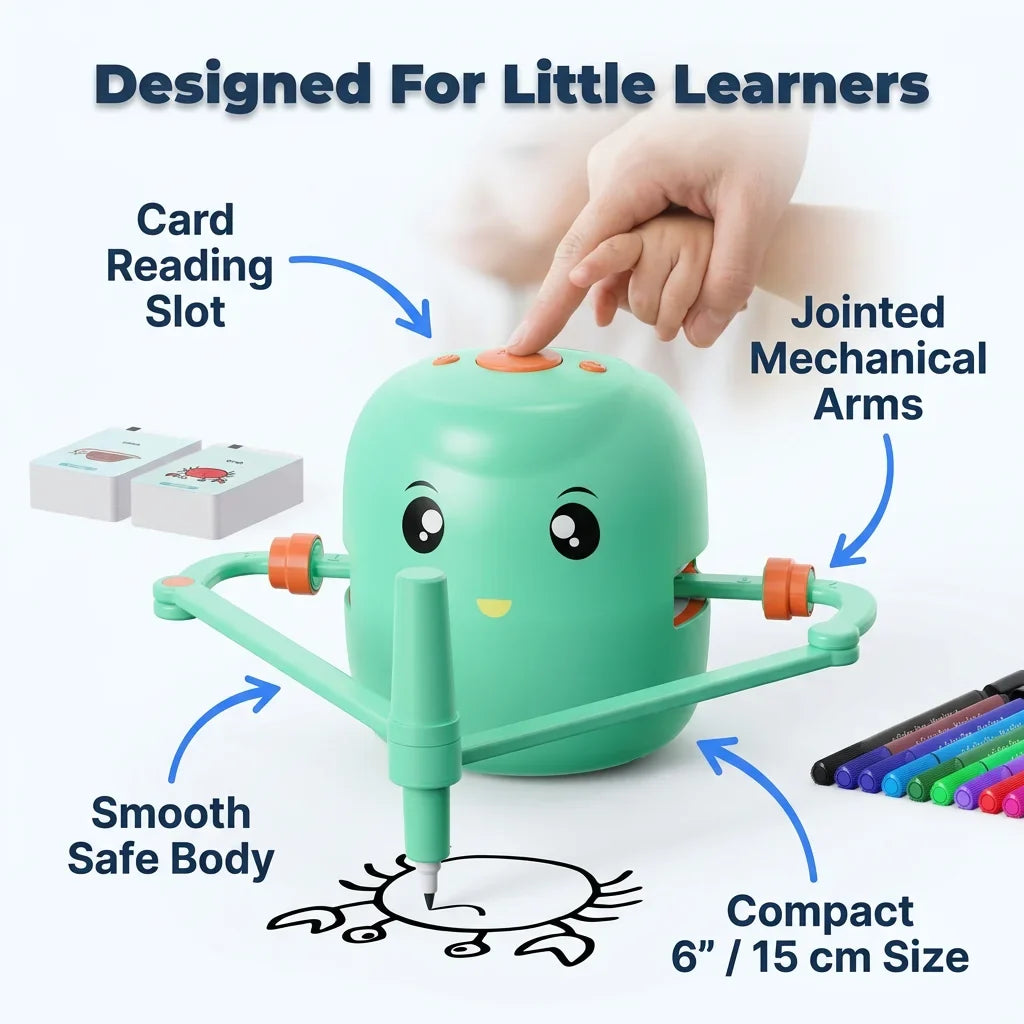 RoboDraw™ - Screen-Free Educational Tool to Develop Fine Motor Skills