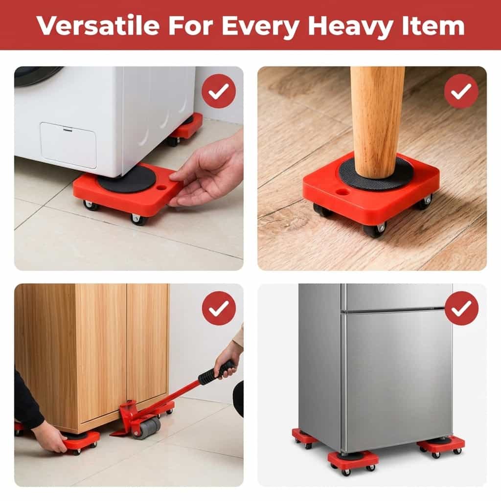 EasyMove™ - Relocate heavy furniture with ease