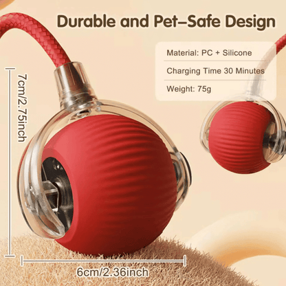 PawSpin™ Smart Interactive Rolling Ball for Cats & Dogs - BrinoaPawSpin™ Smart Interactive Rolling Ball for Cats & DogsPawSpin™ Smart Interactive Rolling Ball for Cats & Dogs