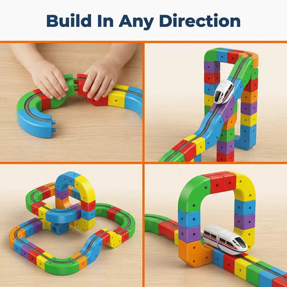 Electric Toy Train Set - Motor Skills Learning Toy