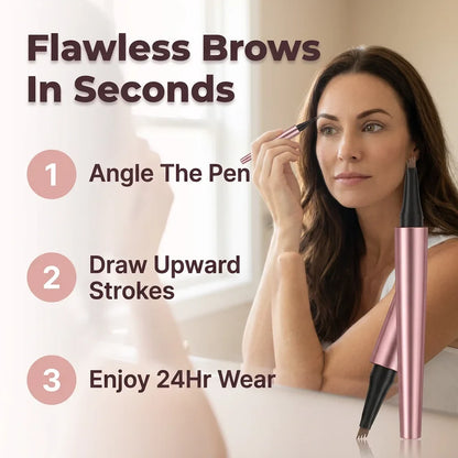QuickBrow™ - 24H Waterproof Brow Pen