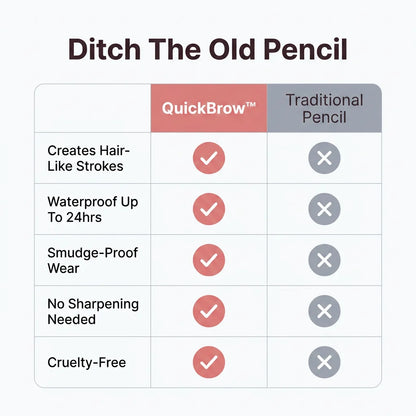 QuickBrow™ - 24H Waterproof Brow Pen