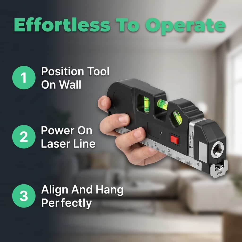 EasyLevel™ - 4-in-1 Laser Measure Tool