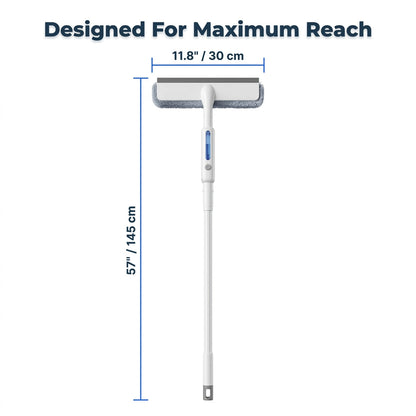 2-in-1 Window Cleaner - Effortless Streak-Free Shine