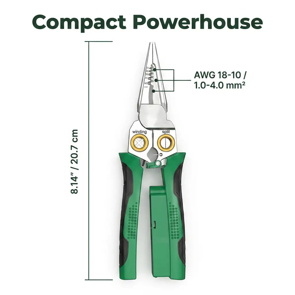 Multifunction Wire Stripper - 8-in-1 Voltage Tester Pliers
