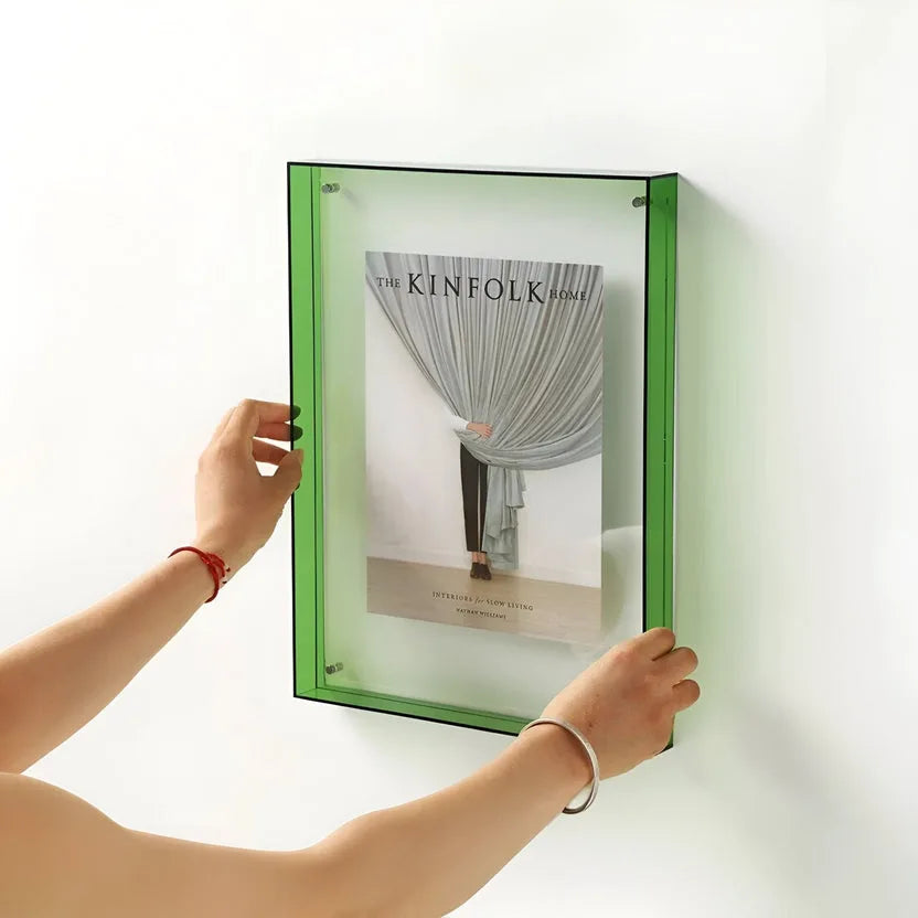 Clear Acrylic Picture Frame - Minimalist Wall Frame