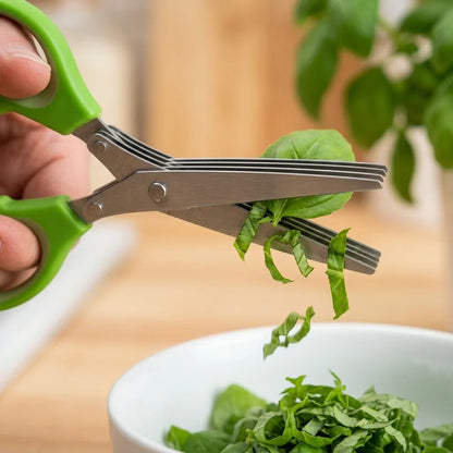 MultiCut™ - 5-Blade Precision Herb Scissors