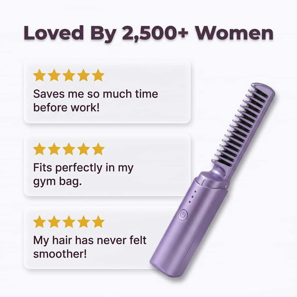 EasyStraight™ – Take Perfect Hair Anywhere, Anytime