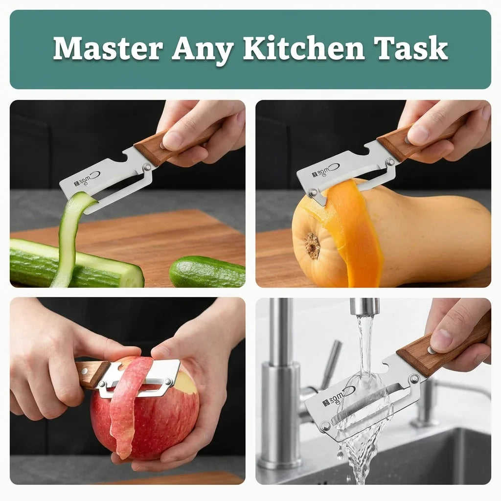 DualPeel™ - Precision Kitchen Peeler