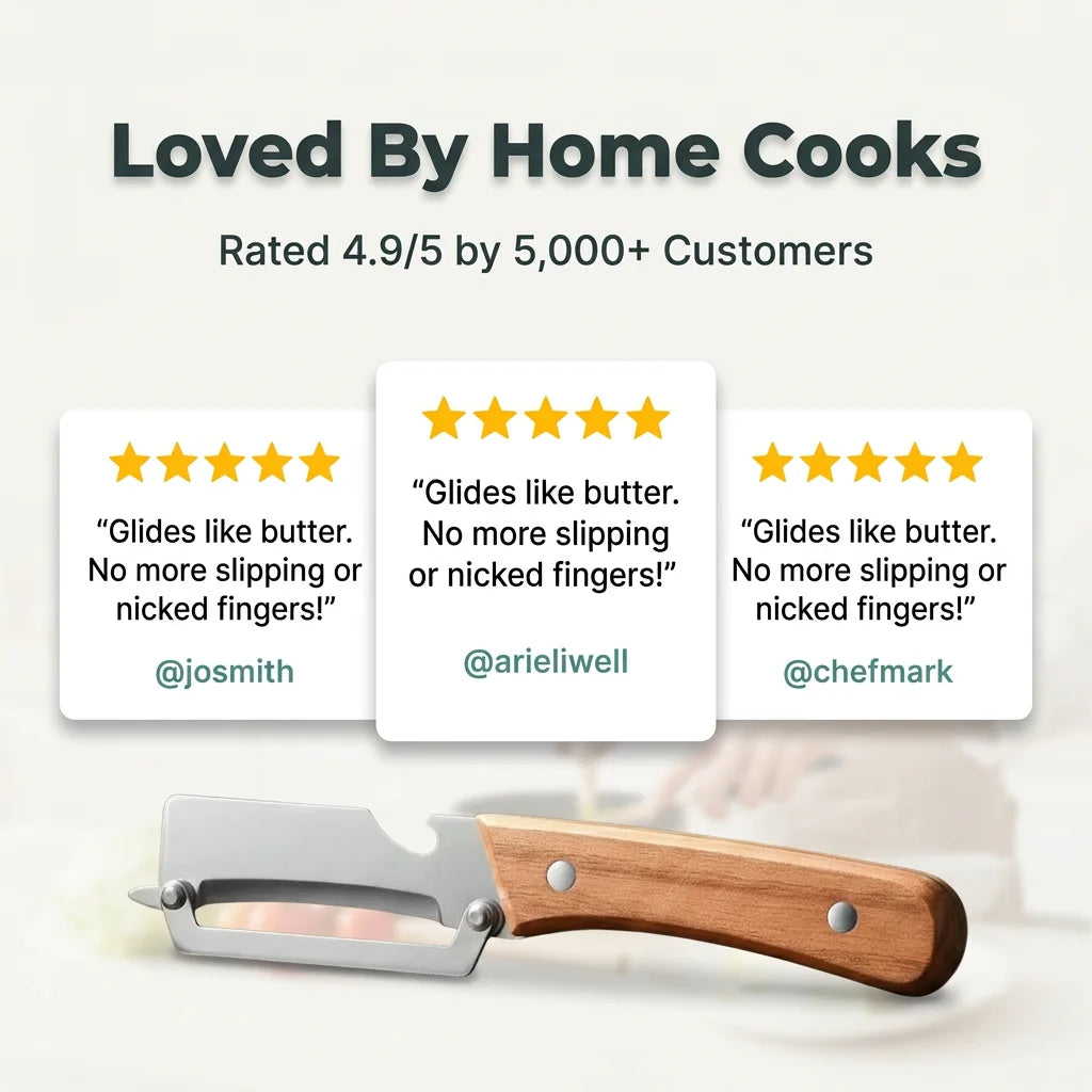 DualPeel™ - Precision Kitchen Peeler