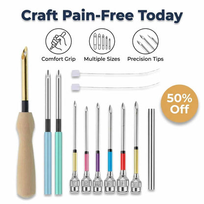 EasySew™ - Ergonomic grip for pain-free embroidery