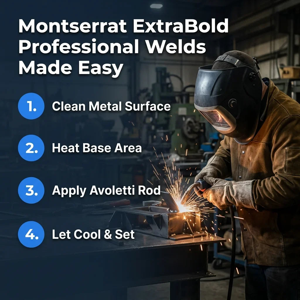 WeldRods™ - 6 pieces for versatile metal and electronic repairs