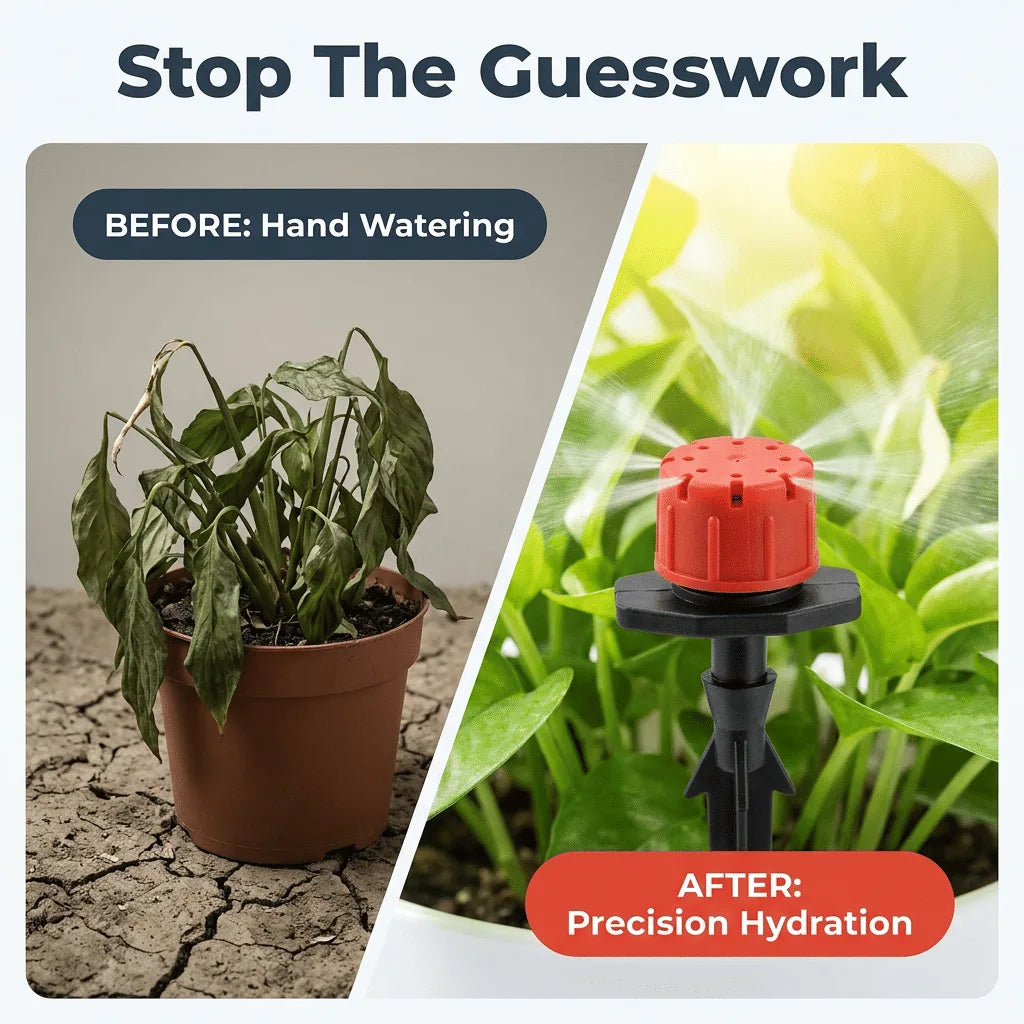 AquaFlow™ - Precision Adjustable Irrigation Drippers